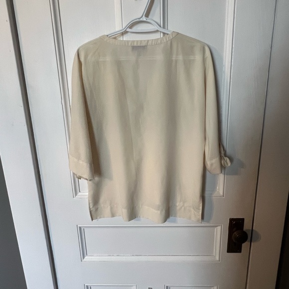 J Crew - off white blouse - Picture 6 of 8